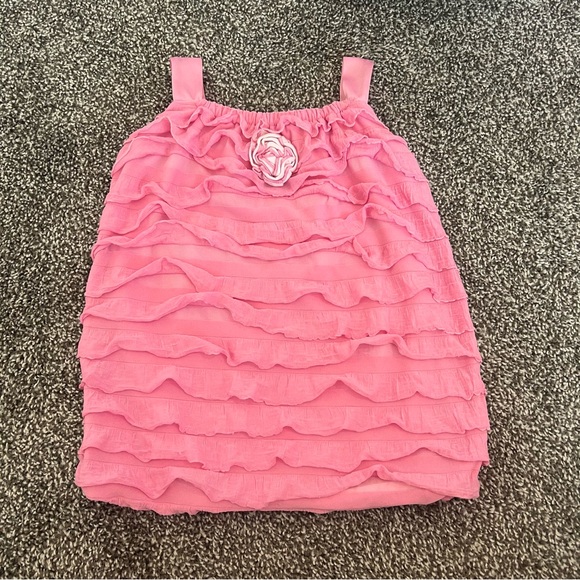 Pink Ruffle Onesie - Picture 1 of 6